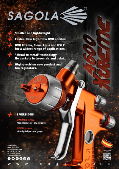 B. Sagola 4600 Xtreme Analog + RC1 Premium Regulator Included (FREE SHIPPING)